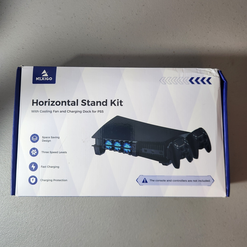 Horizontal Stand Kit for PS5 - Black
